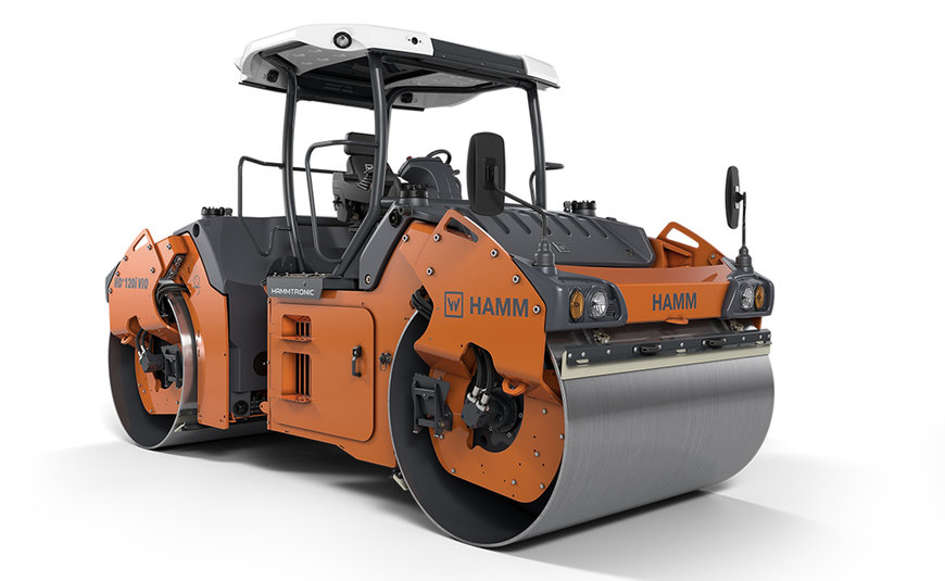 Wirtgen: New tandem rollers from Hamm combine vibration and oscillation in one drum